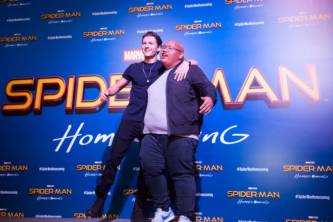 An Nguy rạng rỡ cạnh người nhện Tom Holland tại thảm đỏ Spider-Man: Homecoming - Ảnh 6.