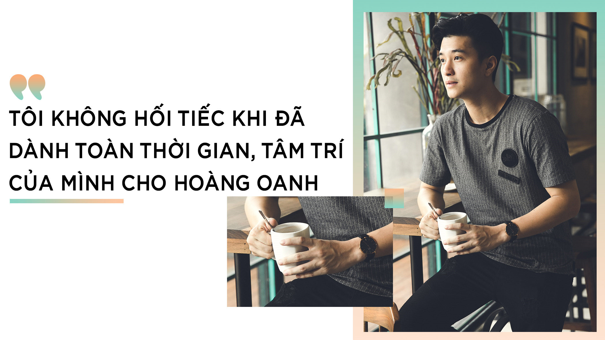 Huynh Anh: 'Khong hoi han khi chia tay Hoang Oanh' hinh anh 5