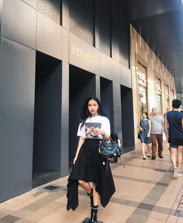 Châu Bùi độn chiều cao với giày 20cm tại buổi ra mắt BST Louis Vuitton tại Hongkong - Ảnh 5.