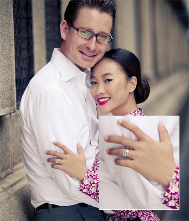 Điểm danh những chiếc nhẫn cưới có trị giá khủng của cặp đôi sao Việt - Ảnh 9.