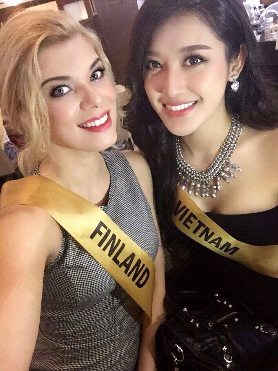 Nhanh chóng lấy lại phong độ, Huyền My quay trở lại top 10 bình chọn của Miss Grand International 2017 - Ảnh 2.