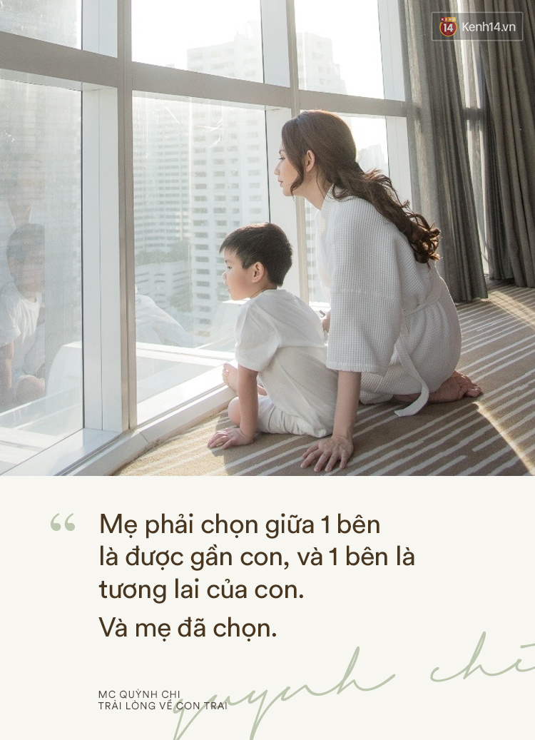MC Quỳnh Chi trải lòng sau 2 năm giành quyền nuôi con: Mẹ phải chọn giữa 1 bên là được gần con, 1 bên là tương lai của con. Và mẹ đã chọn - Ảnh 4.