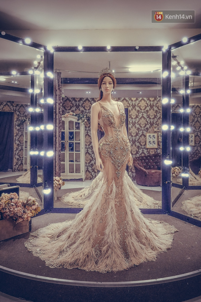 Độc quyền: Hé lộ váy dạ hội lấp lánh mà Huyền My sẽ mặc trong đêm Bán kết Miss Grand International vào tối nay - Ảnh 2.