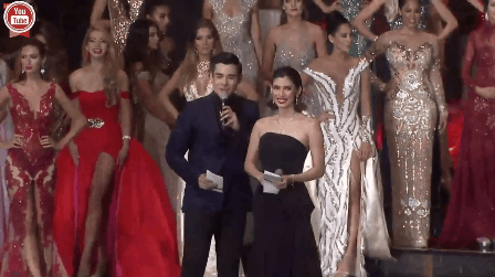 Khoảnh khắc khó hiểu: Miss Grand Bolivia bỏ đi khi MC công bố kết quả cuối cùng - Ảnh 1.