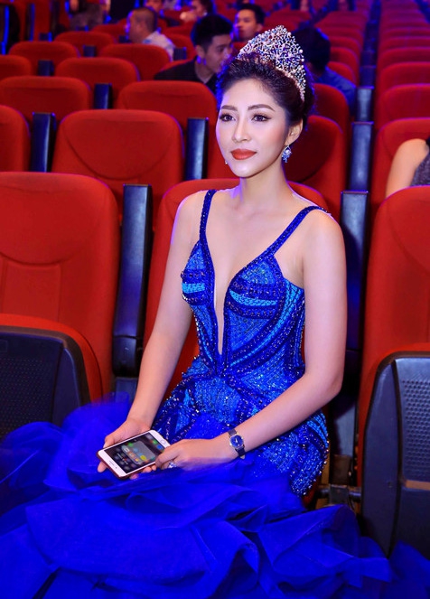 Hoa hậu Đại dương 2014 - Đặng Thu Thảo trong đêm chung kết Hoa hậu Đại dương 2017