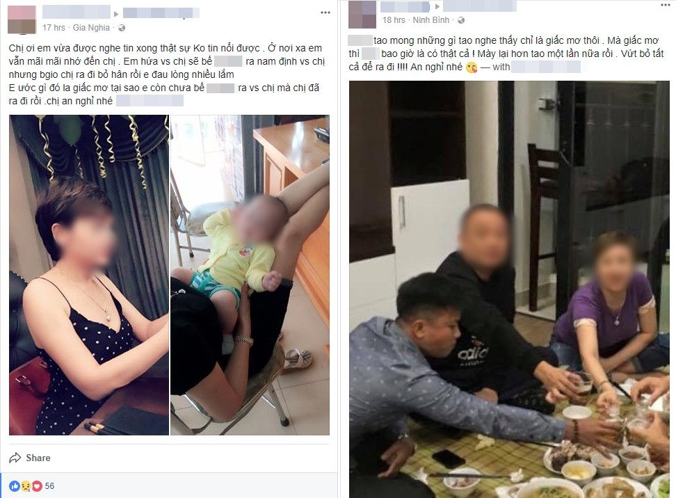 Nhiều người chia buồn trên Facebook người phụ nữ bị nam thanh niên 9x sát hại dã man - Ảnh 2.