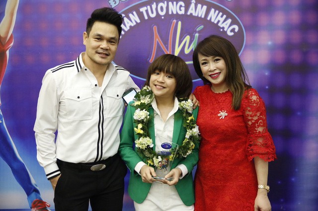 Thiên Khôi thời điểm đăng quang Quán quân Vietnam Idol Kids (Ảnh: Ân Nguyễn).