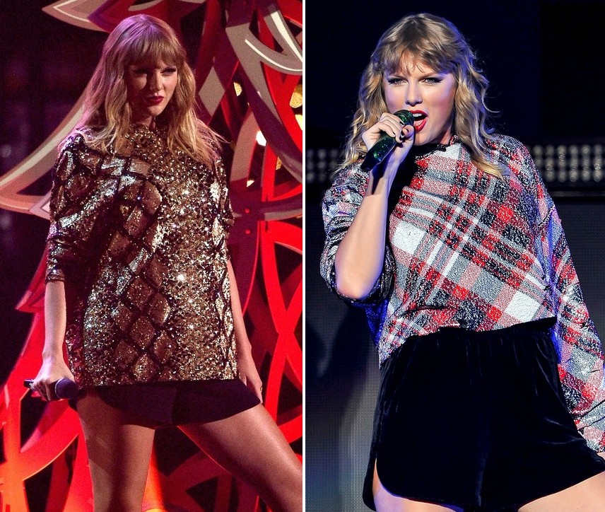 Liên tục lên sân khấu với trang phục vừa lôi thôi vừa dìm dáng, chuyện gì đã xảy ra với Taylor Swift luôn đẹp vậy? - Ảnh 2.