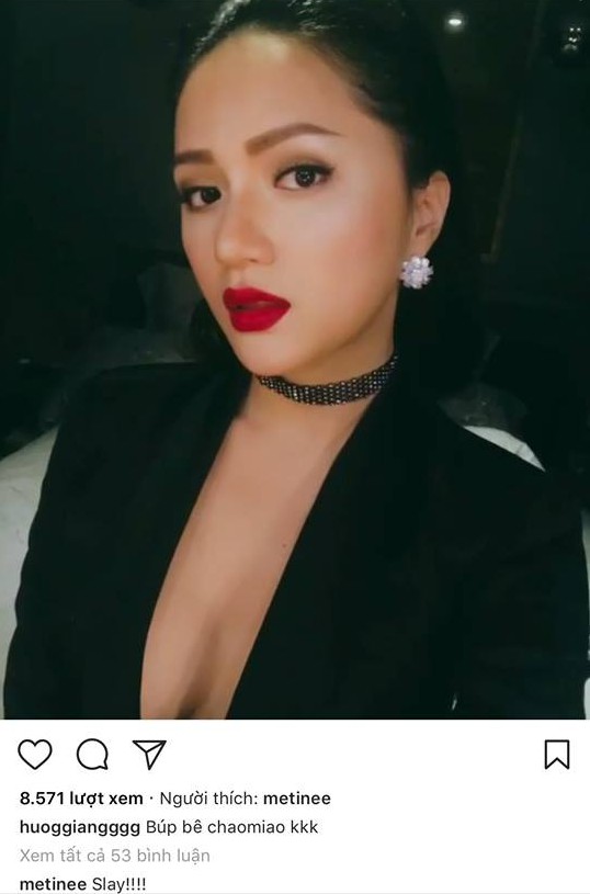 Chị Đại Lukkade bất ngờ follow, like và comment hình ảnh trên Instagram của Hương Giang - Ảnh 4.