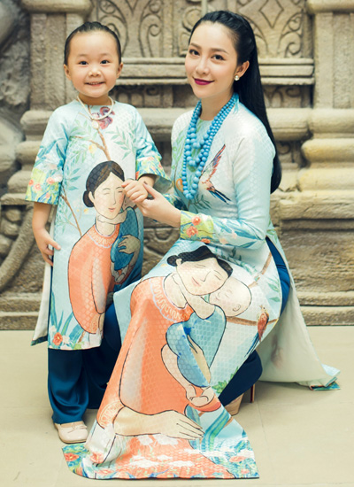 Linh Nga và con gái hiện đã 5 tuổi.