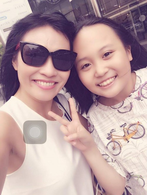 Chị Chanh cùng con gái
