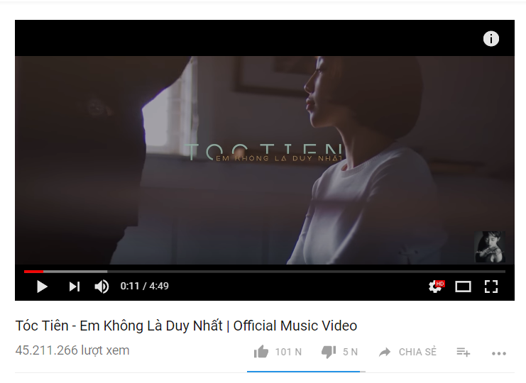 10 MV Vpop ra mắt trong năm 2017 giữ ngôi vương về lượt xem trên Youtube - Ảnh 19.