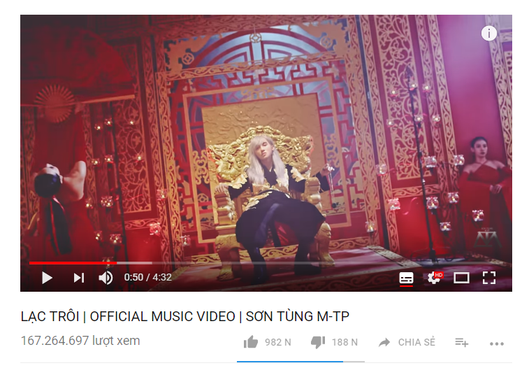 10 MV Vpop ra mắt trong năm 2017 giữ ngôi vương về lượt xem trên Youtube - Ảnh 1.