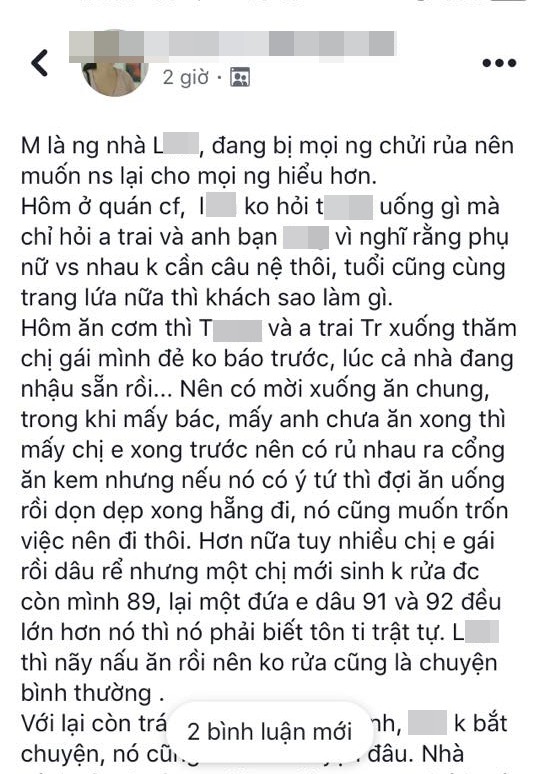 Lên mặt đòi dạy dỗ em chồng tội đến ăn cỗ mà không rửa bát dù chưa cưới anh người ta, cô gái trẻ ăn đủ gạch đá - Ảnh 7.