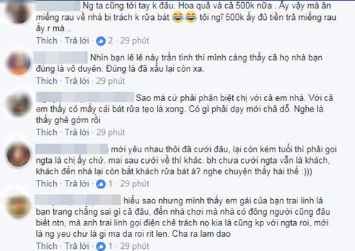 Lên mặt đòi dạy dỗ em chồng tội đến ăn cỗ mà không rửa bát dù chưa cưới anh người ta, cô gái trẻ ăn đủ gạch đá - Ảnh 3.