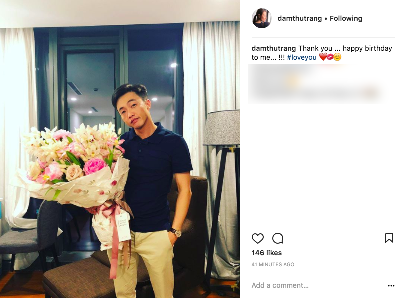 Đàm Thu Trang đăng ảnh Cường Đô La, gọi thẳng bạn trai trên mạng xã hội - Ảnh 2.