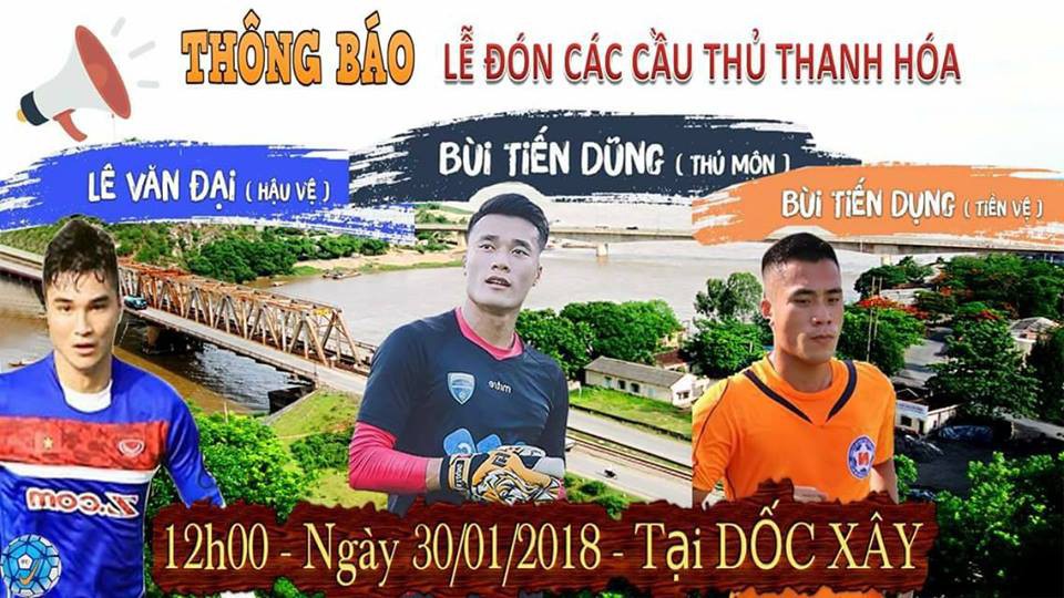 Trở về Thanh Hoá cùng anh em Tiến Dũng, nhưng chàng cầu thủ 1m80 từng bỏ học vì nghèo này lại ít được biết đến: Đó là Lê Văn Đại