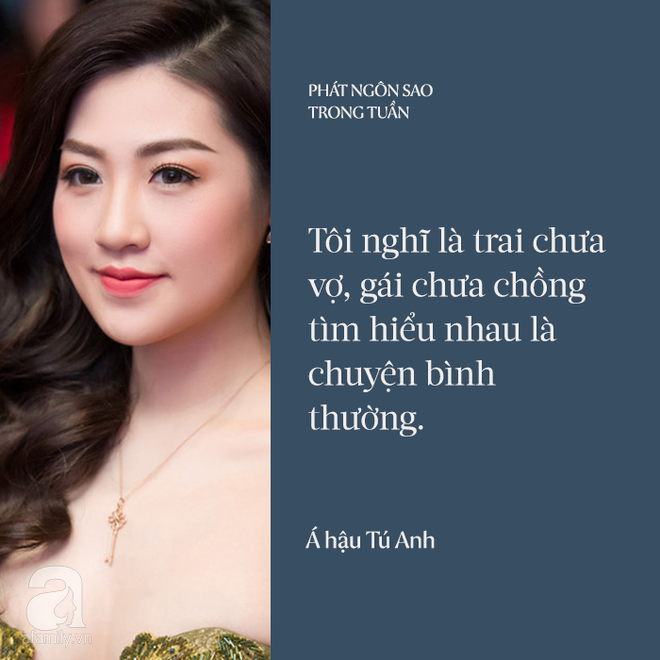 Á hậu Tú Anh úp mở về mối quan hệ tình cảm với em chồng Hà Tăng, Hoa hậu Nam Em thừa nhận rung động trước Kiều Minh Tuấn - Ảnh 1.