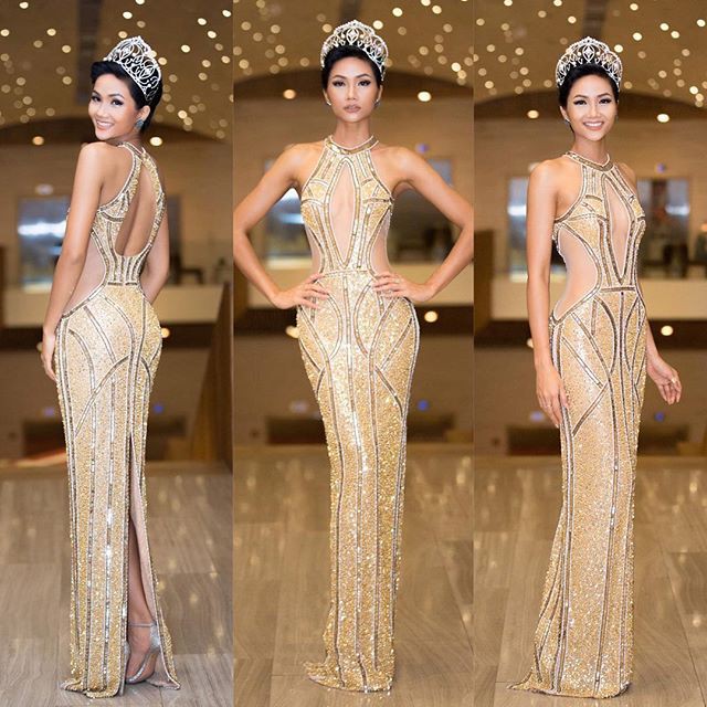 Từ sau khi đăng quang, Hoa hậu HHen Niê rất chăm chỉ thay đổi phong cách thời trang - Ảnh 1.