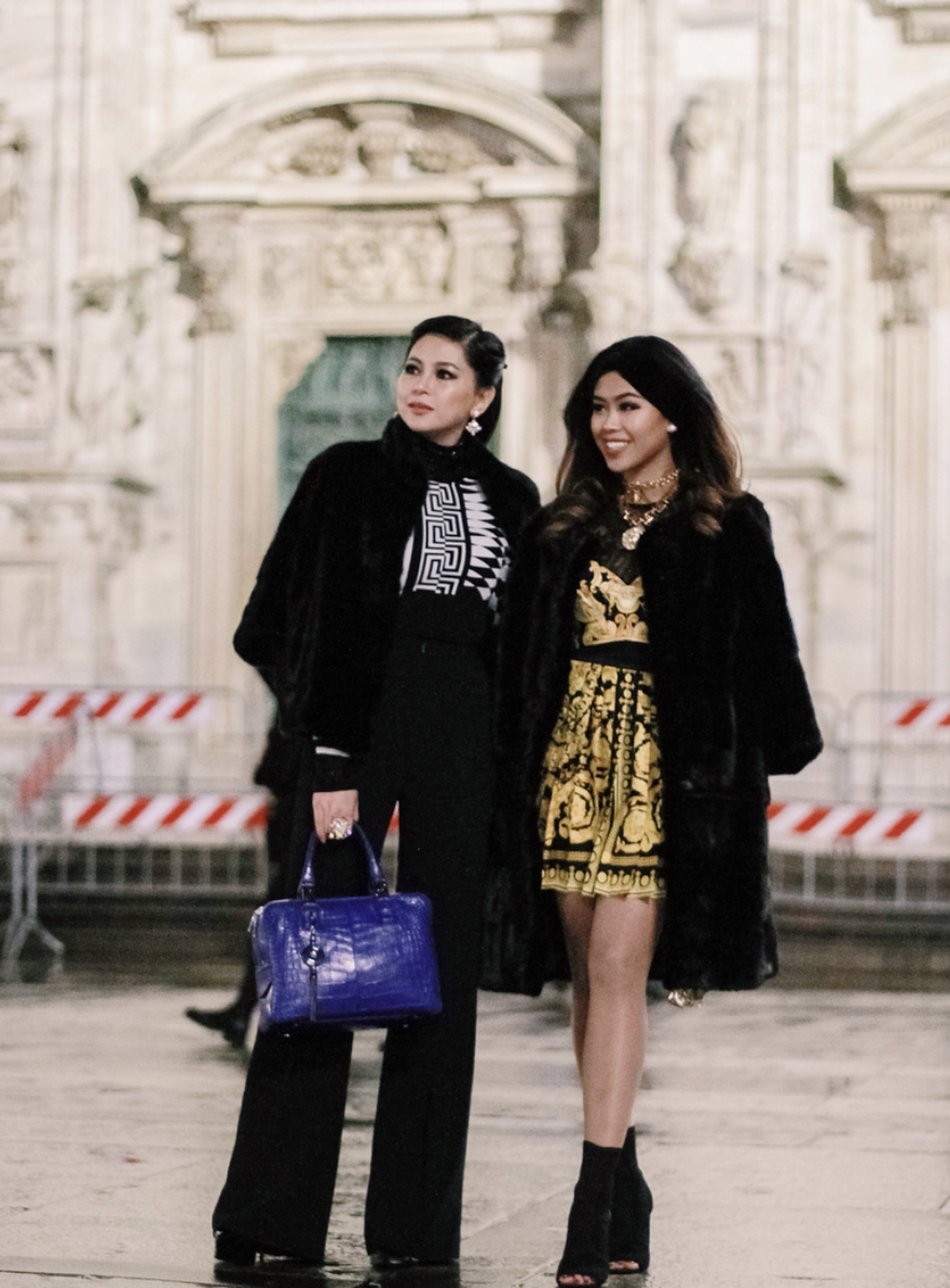 Đã thành quen thuộc, cứ đến mùa là Thảo Tiên lại đánh chiếm ghế đầu loạt show lớn tại Milan Fashion Week - Ảnh 2.