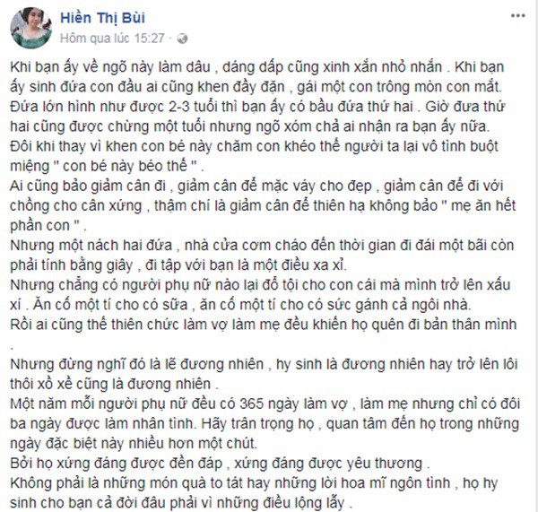 Câu chuyện phía sau tấm lưng của một mẹ xề bế con tha thẩn trong ngõ khiến trái tim chị em vụn vỡ - Ảnh 1.