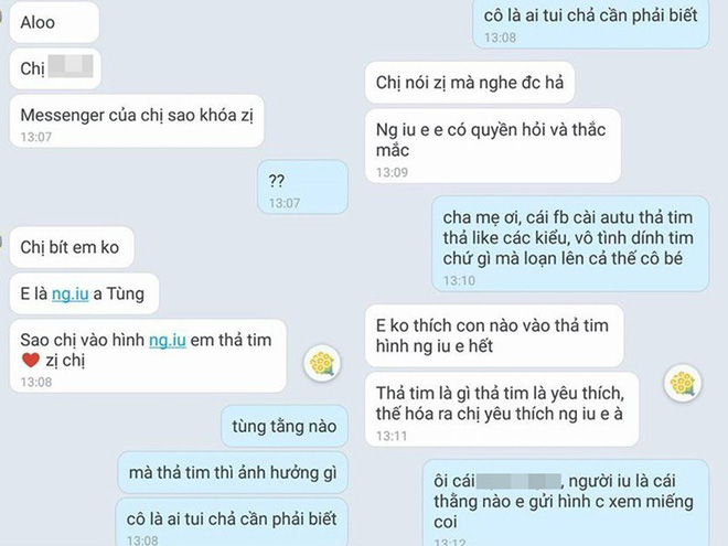 Cạn lời với cô gái ghen tuông thời Facebook: Chị đừng thả tim ảnh người yêu em nữa, anh ấy là của riêng em thôi!