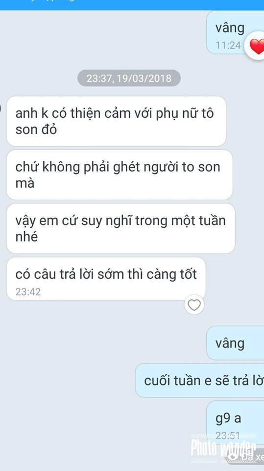 Cô nàng ngỡ ngàng khi bị người yêu chia tay vì  30  tuổi rồi còn đánh son đỏ là người buông thả 