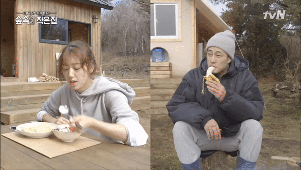 So Ji Sub & Park Shin Hye vào rừng sống: Không có gì làm thì cứ ăn thôi! - Ảnh 8.