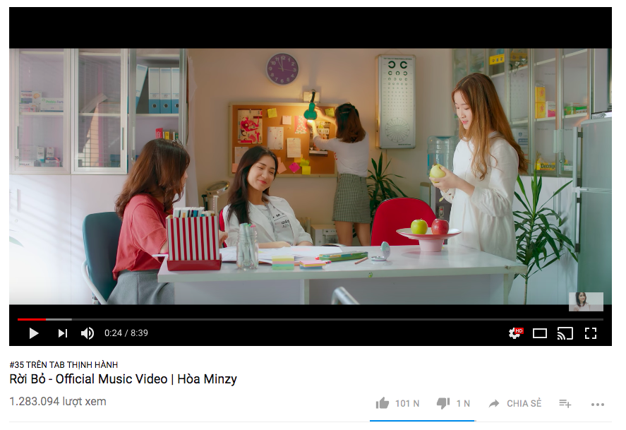 MV mới cán mốc triệu view chưa đầy 1 ngày, Hòa Minzy được fan trấn an về phát ngôn sẽ dừng hát 1 năm nếu không có hit - Ảnh 2.