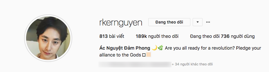 Rocker Nguyễn chơi sang đặt tên Instagram Ác Nguyệt Đảm Phong, nhưng search Google toàn ra... kết quả thông tin phụ khoa?! - Ảnh 1.