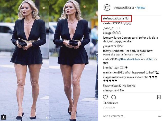 NTK của Dolce Gabbana tỏ ý chê Kate Moss mặc xấu, giới mộ điệu lập tức chỉ trích: GATO! - Ảnh 3.