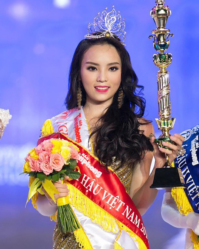 Hoa hậu Việt Nam 2014 Nguyễn Cao Kỳ Duyên là một trong số những hoa hậu bị ném đá nhiều nhất khi đăng quang bởi nhan sắc không xinh đẹp