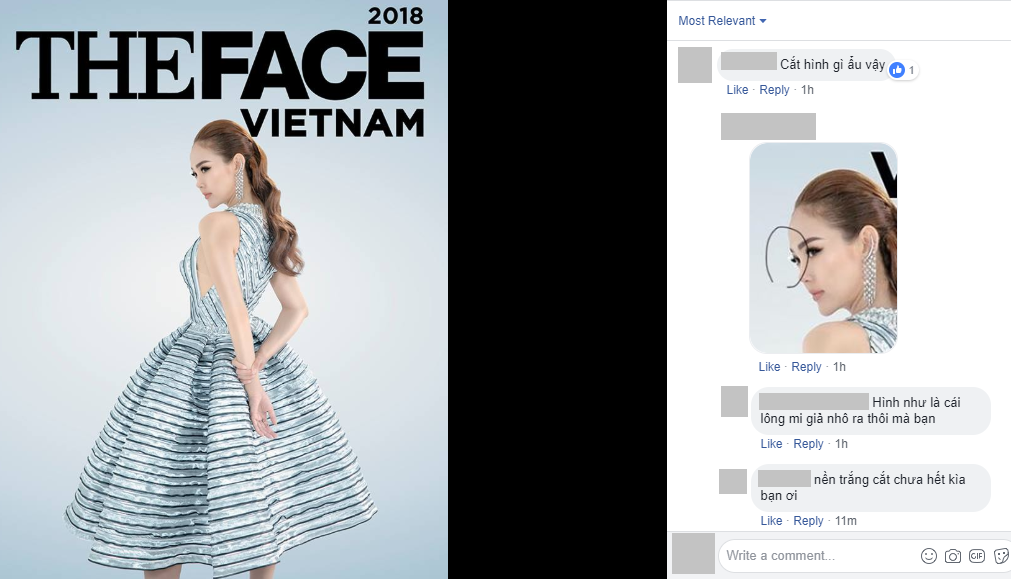 The Face tung poster quảng bá: Minh Hằng lại gây tranh cãi, lỗi photoshop bị lộ - Ảnh 9.