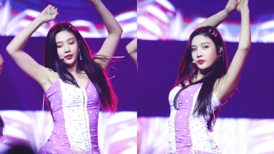 Bị stylist 'hãm hại', nữ thần quyến rũ của Red Velvet khiến fan lo ngại, sợ nhảy quá sung bung nút áo