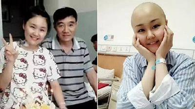 Cảm động người cha từ bỏ điều trị ung thư để cứu con gái