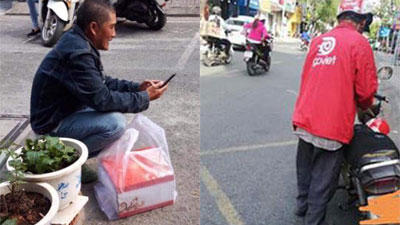 Thương tài xế bị 'bom hàng' liên tục, nhóm thanh niên Sài Gòn nhận hỗ trợ mua lại tất cả đồ ăn để phát cho người vô gia cư