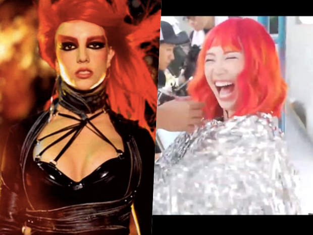 Rò rỉ ảnh từ MV mới nhất của Tóc Tiên: nghi vấn tạo hình rất giống 1 MV huyền thoại của Britney Spears? - Ảnh 4.