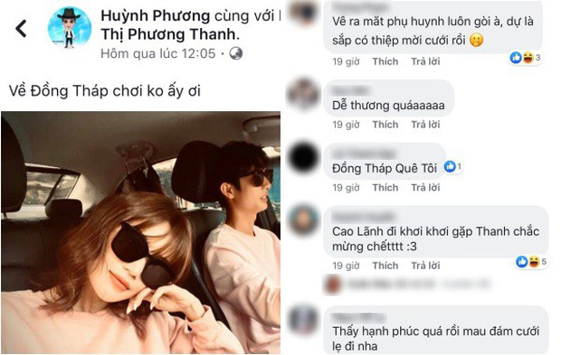 Vừa yêu 3 tháng đã  thả thính  rủ nhau về quê, fan rần rần nghi Huỳnh Phương và Sĩ Thanh chuẩn bị cưới sớm