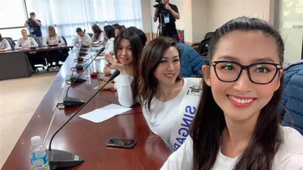 Cô sinh viên Việt đoạt vương miện Hoa hậu Sinh viên Thế giới 2019: Makeup & style đều xuất sắc; lấn át đối thủ mỗi khi chung khung hình - Ảnh 11.