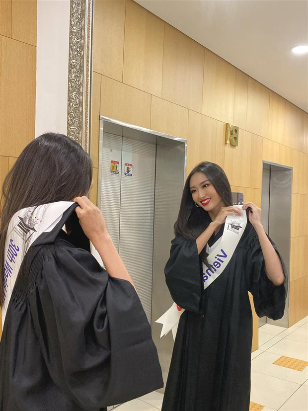 Cô sinh viên Việt đoạt vương miện Hoa hậu Sinh viên Thế giới 2019: Makeup & style đều xuất sắc; lấn át đối thủ mỗi khi chung khung hình - Ảnh 6.