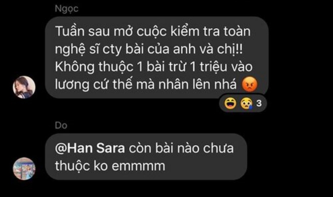 Hiếm khi thấy Đông Nhi uy nghiêm ra thông báo phạt các 'gà' nhà nhưng lại bị Ông Cao Thắng 'sửa lưng' thế này
