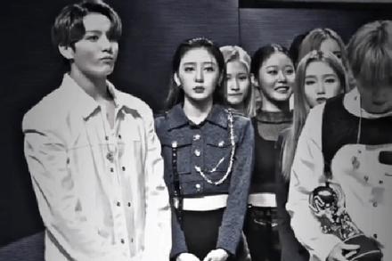 Hậu bối gập người chào BTS Jungkook, netizen phán sao phải hạ mình