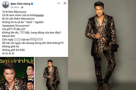 Đàm Vĩnh Hưng giới thiệu show lạ lùng, netizen chê dị hợm