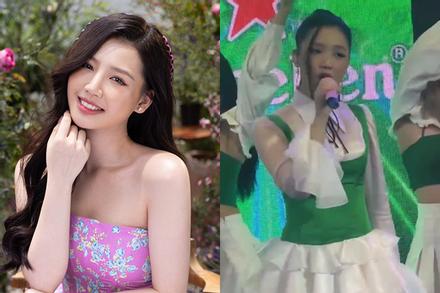 Amee gây tranh cãi hát live như nhép: có sắc mà không có hương