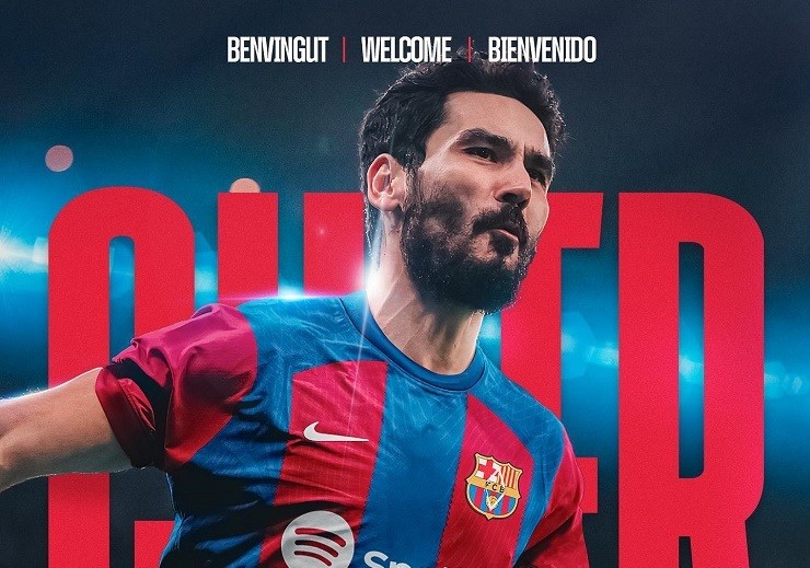 Ilkay Gundogan đã thành công trong việc chuyển tới Barcelona