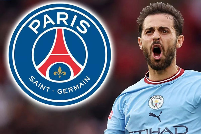 Man City từ chối bán Bernardo Silva cho PSG