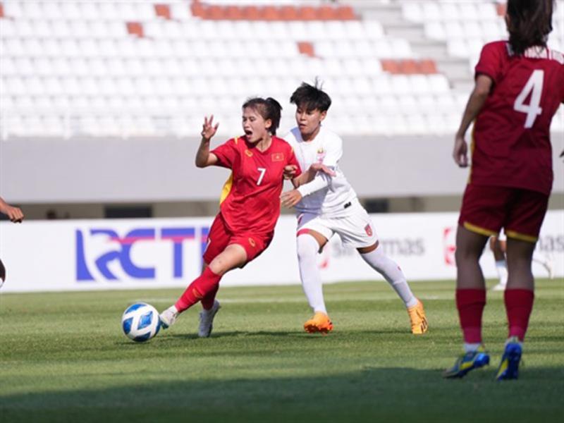 U19 nữ Việt Nam ngược dòng vào chung kết giải Đông Nam Á