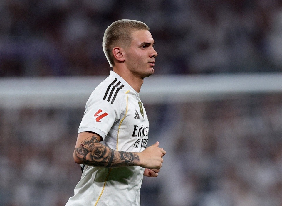 Tân binh Real Madrid Franco Mastantuono đi vào lịch sử La Liga