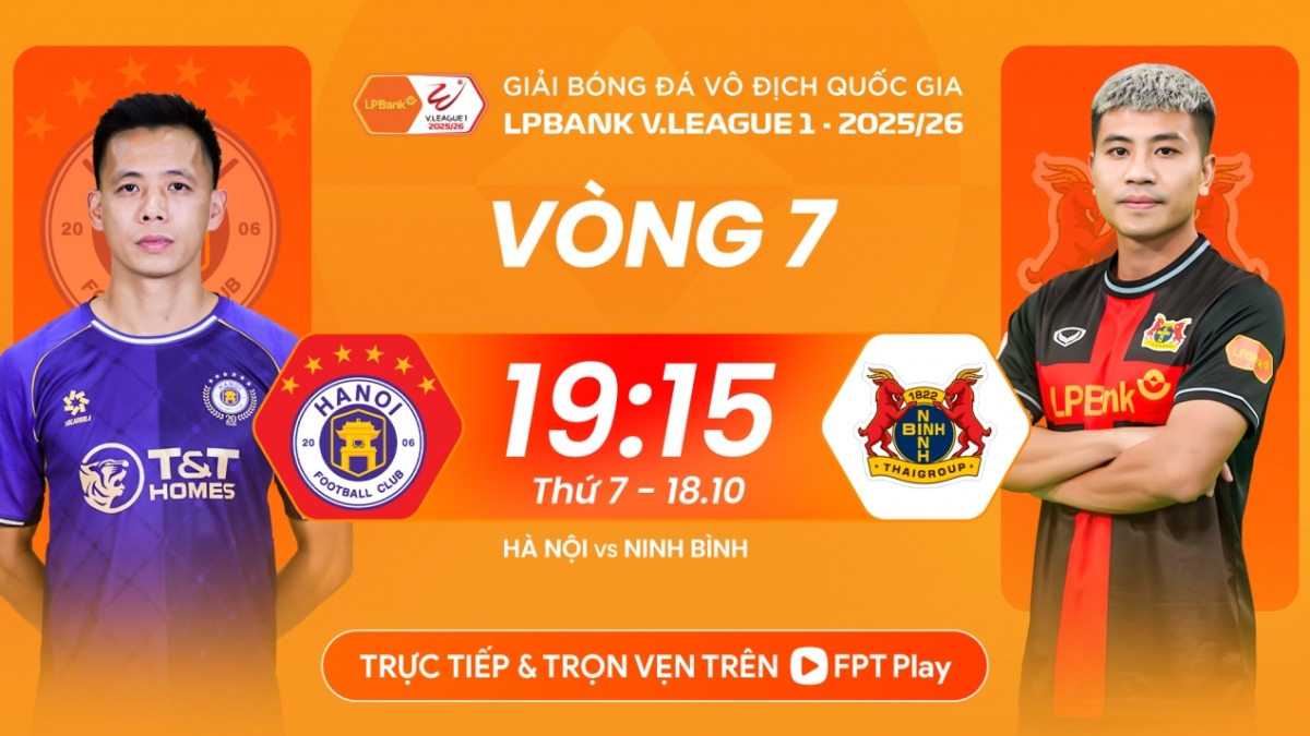 Ninh Bình đối đầu Hà Nội FC: Thử thách lớn cho đội đầu bảng V-League 2025/2026