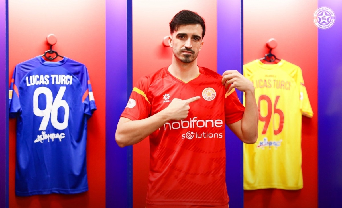 PVF CAND chiêu mộ Lucas Henrique Turci thay Hiểu Minh chấn thương